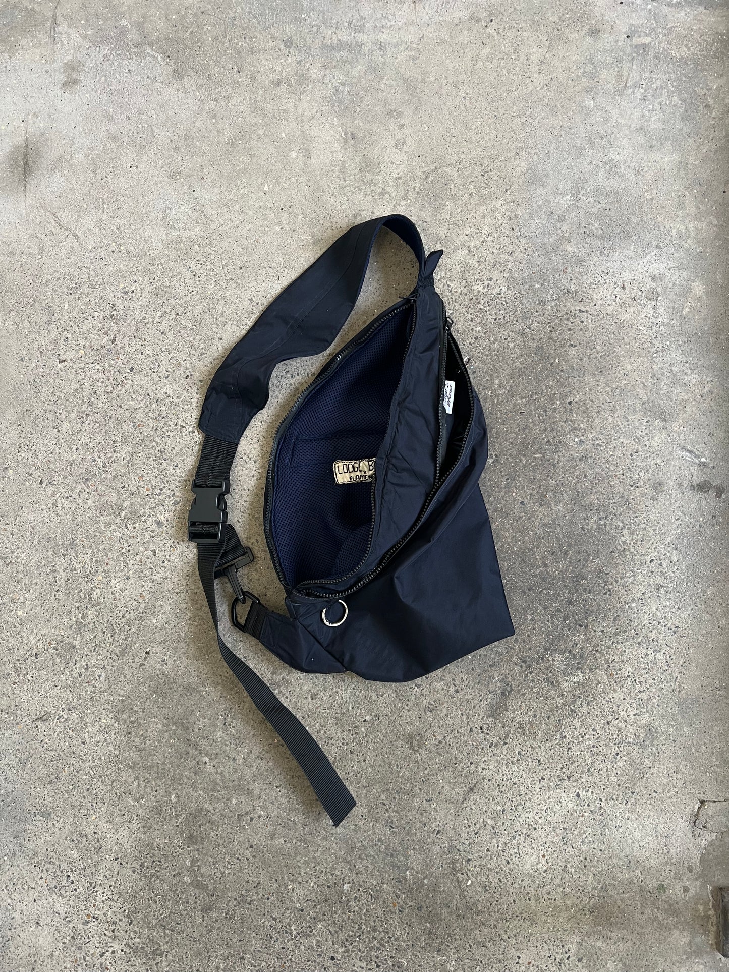 Upcycling Sling Bag Black